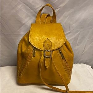 Moroccan Leather Backpack